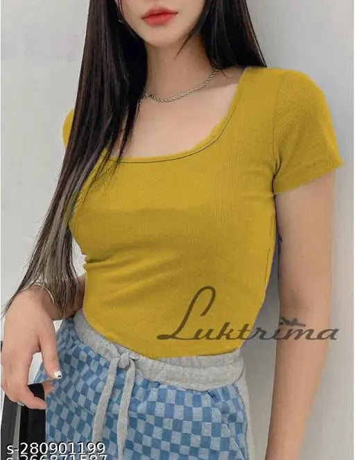 New Latest fancy Deepneck Top For Woman