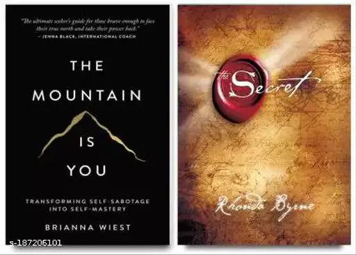 The Mountain Is You + The Secret (2 Books Combo ) (ENGLISH  PAPERBACK)
