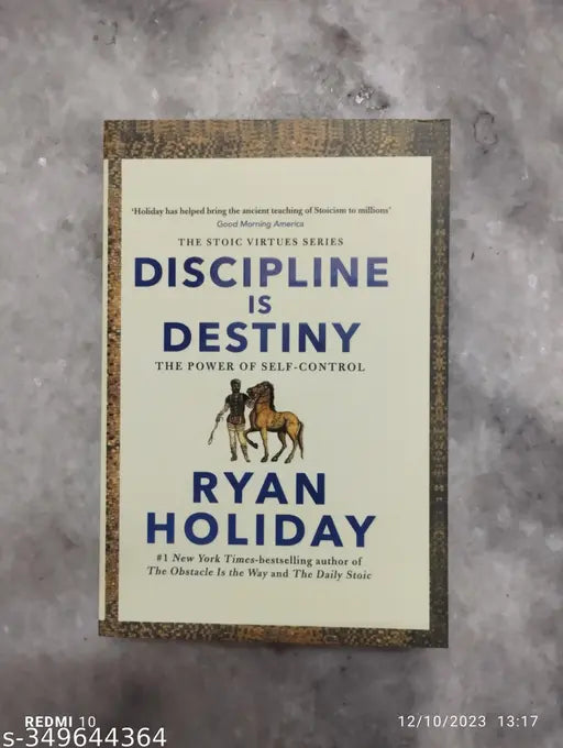 Discipline Is Destiny :- The Power Of Self  Control (English  Paperback   Ryan Holiday)
