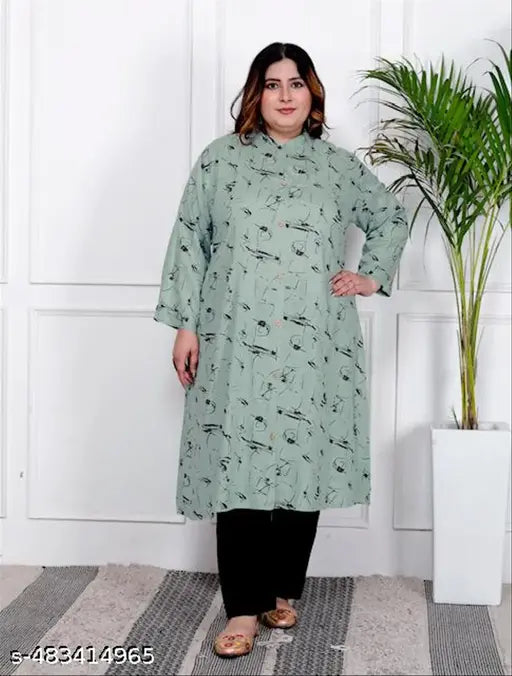 plus size kurta