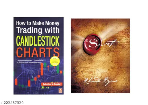 THE SECRET BY RHONDA BYRNE + HOW TO MAKE MONEY TRADING WITH CANDLESTICK  CHARTS BY BALKRISHNA M. SADEKAR