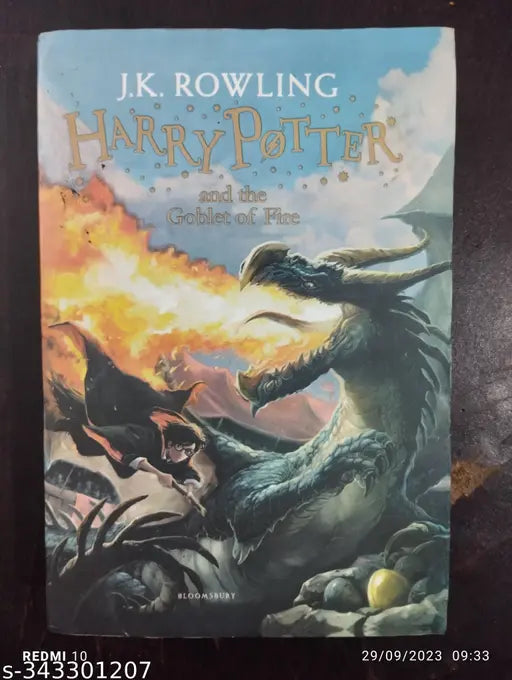 Harry Potter and the Globlet Of Fire (English  Paperback   J. K. Rowling)