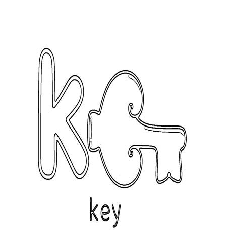 Alphabet a-z  (Small Case) Coloring Book (Printable PDF)