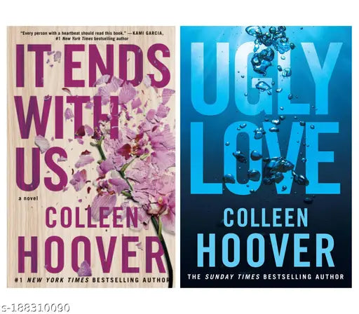 IT ENDS WITH US By COLLEN HOOVER + UGLY LOVE BY COLLEEN HOOVER