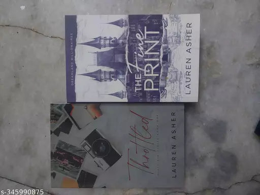 Throttled(Dirty Air Series Book One)+The Fine Print  English Paperback Book By Lauren Asher