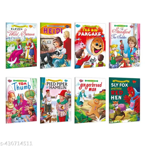 Learning books for kids - Set of 8 storybooks for kids