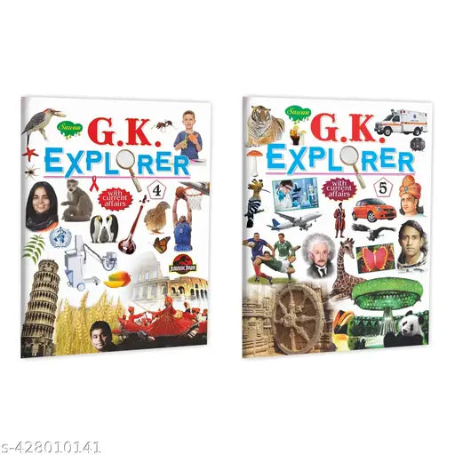 G.K. Explorer – 4 and 5 book for kids :GK Book for Kids  General Knowledge book for kids  Learning book for kids  Educational book for children.