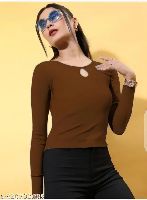 Stylish Neck Hole Top