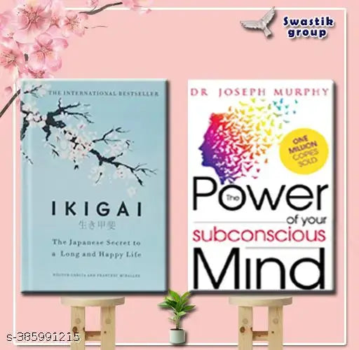 Combo of 2 Books:  The Power of your Subconscious Mind Paperback +  Ikigai Hardcover [Héctor García   Joseph Murphy]