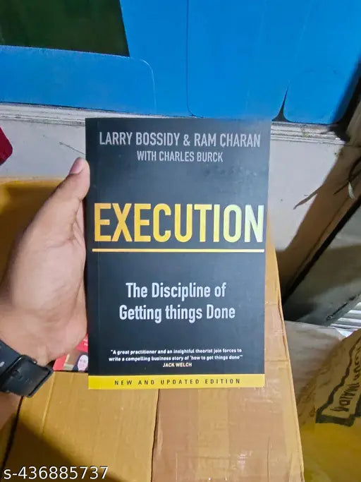 Execution: The Discipline of Getting Things Done by Larry Bossidy