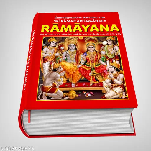 Grand Sri Ramacaritamanasa Ramayana Orignal Awadhi Text With English Translation And Meaning With Complete 8 Kandas - Big Size