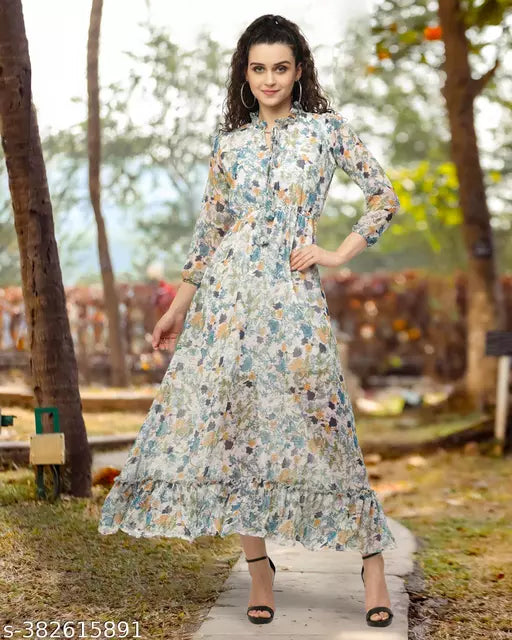 dress for women  women dress  printed dress  dress on lowest price  dresses  long dress  solid dress
