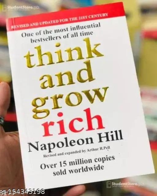 Think and Grow Rich By Napoleon hill. self healing book with best experiences.