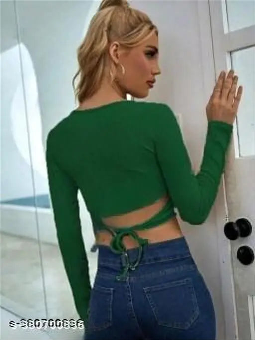 Back Knoght Stylish Top Full sleeve