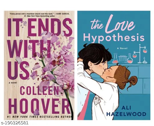 IT ENDS WITH US + THE LOVE HYPOTHESIS BY COLLEEN HOOVER