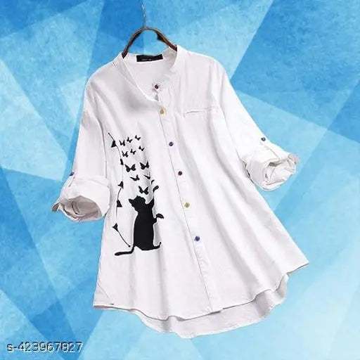 Trendy Womens Printed Shirt