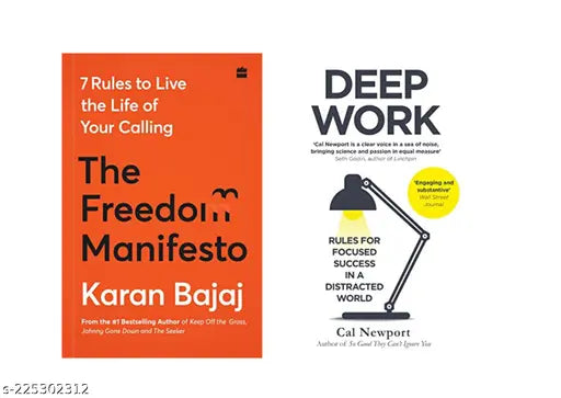 THE  FREEDOM MANIFESTO BY KARAN  + DEEP WORK BY CAL NEWPORT