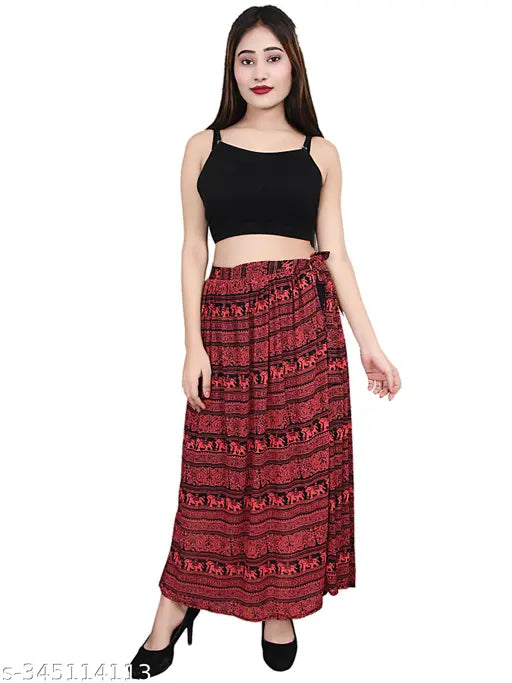 Woman Ethnic Skirt