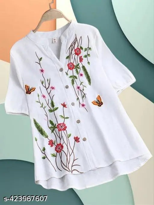 Trendy Womens Printed Shirt
