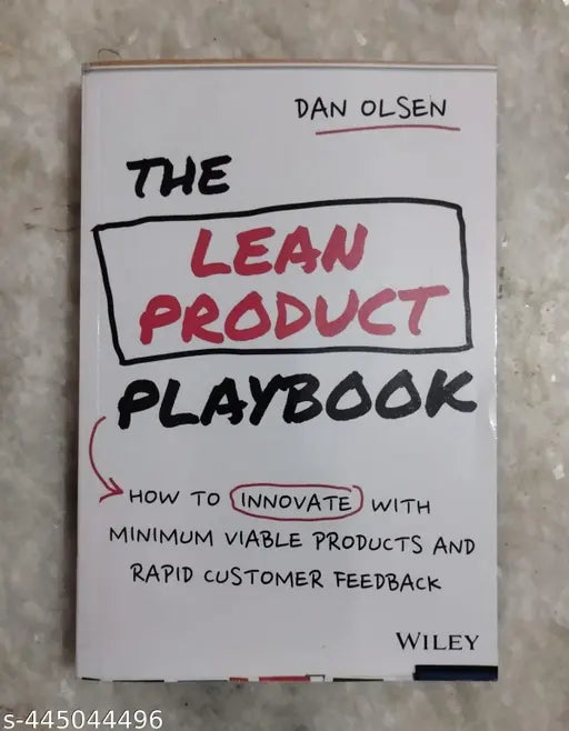 The Lean Product Playbook - How To Innovate With Minimum Viable Product Repid Customer Feedback (English  Paperback  Dan Olsen)