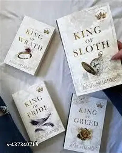 of Sin Series 4 Books Collection Set By Ana Huang (King of Wrath  King of Pride  King of Greed  King of Sloth) (Paperback  Ana Huang)