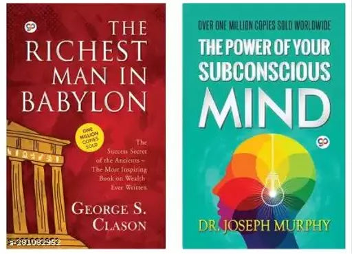 THE richest man in babylon+The Power Of Your Subconscious Mind (SET OF 2 BOOKS) (Paperback  Joseph Murphy)