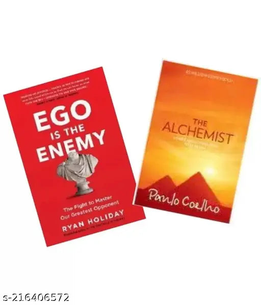 THE ALCHEMIST BY PANLO COELHO + EGO IS THE ENNEMY BY RYAN HOLIDAY