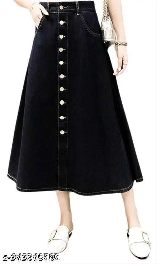 Woman Denim Skirt