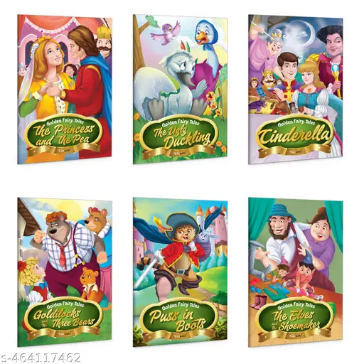 The Best of Fairy Tales : 6 Timeless Stories for Children - Cinderella  Goldilocks and the Three Bears  Puss in Boots and more - Children's Fairy Tales  Bedtime Storybook  Kids Learning Story Book