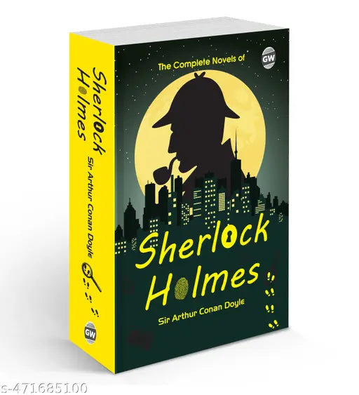 The Complete Novel of Sherlock Holmes (Paperback) : Educational learning Novel  Best Classic Mystery Book  All-Time Best Crime Fiction book