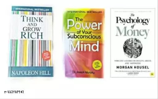 Combo Of Three Amazing Books  Think And Grow Rich  The Power Of Subconscious Mind & Psychology Of Money  (Paperback  Nepoliyan hill  Joseph murphie  Morgan Housel)