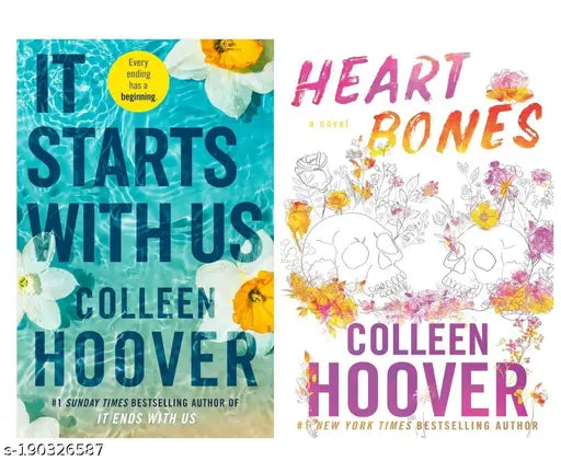 IT STARTS WITH US + HEART BONES BY COLLEEN HOOVER