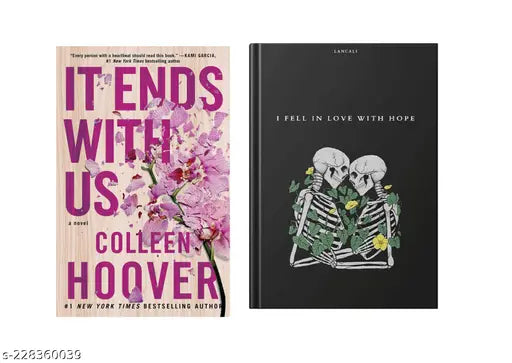 IT END WITH US BY COLLEEN HOOVER + I FELL IN LOVE WITH HOPE BY LANCALI