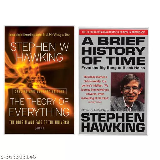 Set Of 2 Books - The Theory Of Everything &Brief History Of Time - Paperback