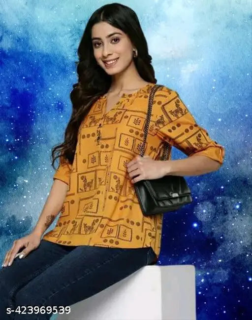 women trendy top