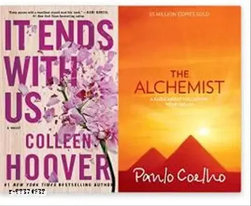 It Ends With Us: A Nove + The Alcemist (Set of 2 Books)