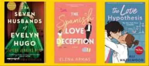 Seven Husbands Of Evelyn Hugo+ spanish love+ love hypothesis (ENGLISH  PAPERBACK)