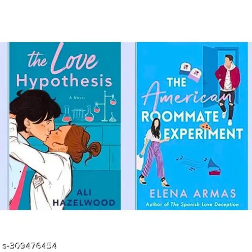 The love hypothesis by Ali Hazelwood.  + THE AMERICAN ROOMMATE EXPERIMENT BY ELEN ARMAS. ROMANTIC COMBO NOVELS.