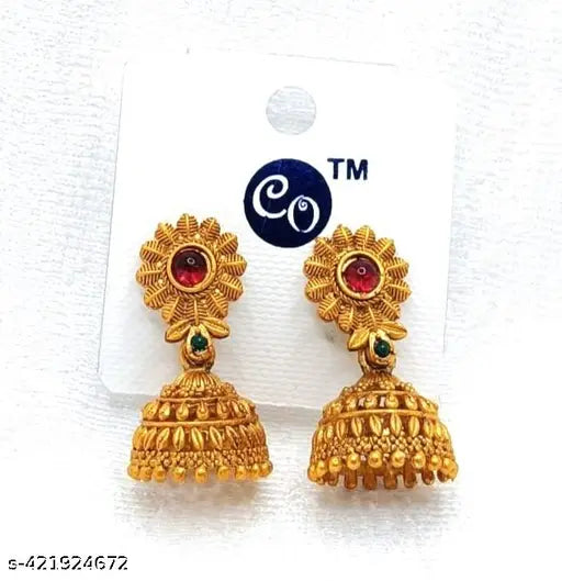 Matte Small Jhumkas