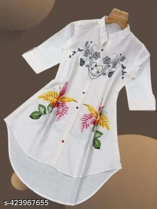 Trendy Womens Printed Shirt