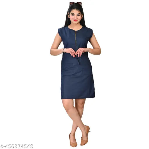 Woman Denim Dress