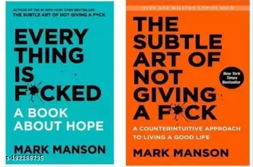 Subtle Art + Everything Is  (Paperback  Maark mansson) (2 BOOKS COMBO)