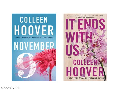 9 NOVEMBER BY COLLEEN HOOVER + IT END WITH US BY COLLEEN HOOVER