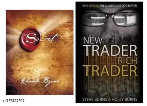 The Secret & New Trader Rich Trader Set English  (Paperback  Rhonda byrne  Steve burns