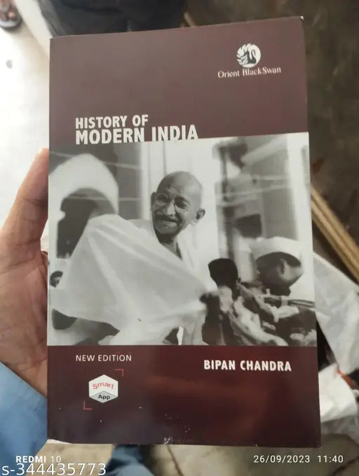 History Of Modern India (English  Paperback  Bipin Chandra)