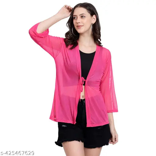 Woman Plain Shrug