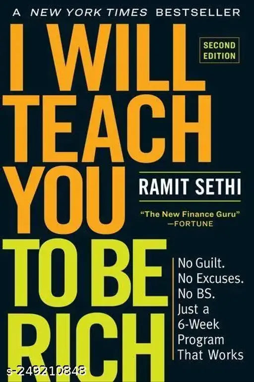 I Will Teach You to Be Rich: No Guilt. No Excuses. No BS. Self-Help books