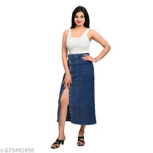 Woman Denim Skirt
