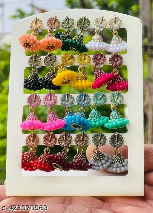 new letest earrins 12 pis