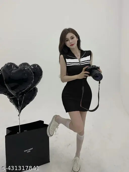 shorts dress for womens black.. line dress